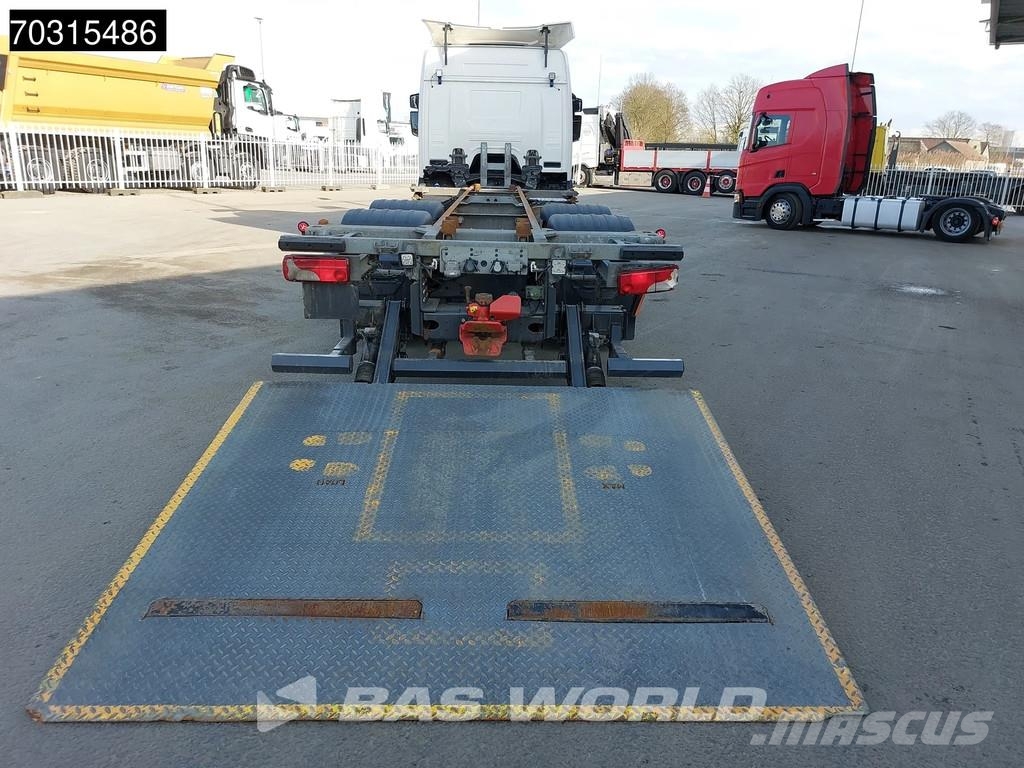 Scania P500 P 6X2 Full Air Zepro 2500kg Ladebordwand Lift شاحنات قابلة للفك