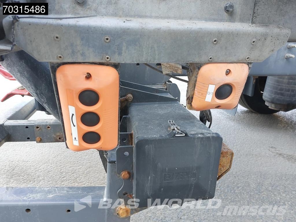 Scania P500 P 6X2 Full Air Zepro 2500kg Ladebordwand Lift شاحنات قابلة للفك
