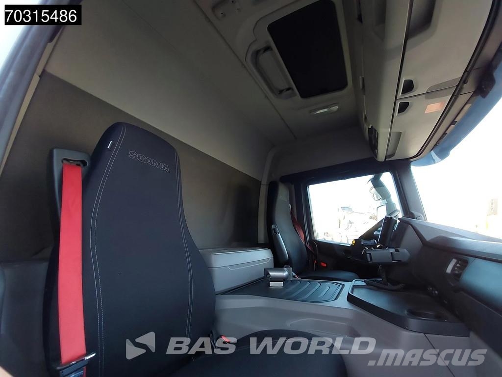 Scania P500 P 6X2 Full Air Zepro 2500kg Ladebordwand Lift Containertrucks met kabelsysteem
