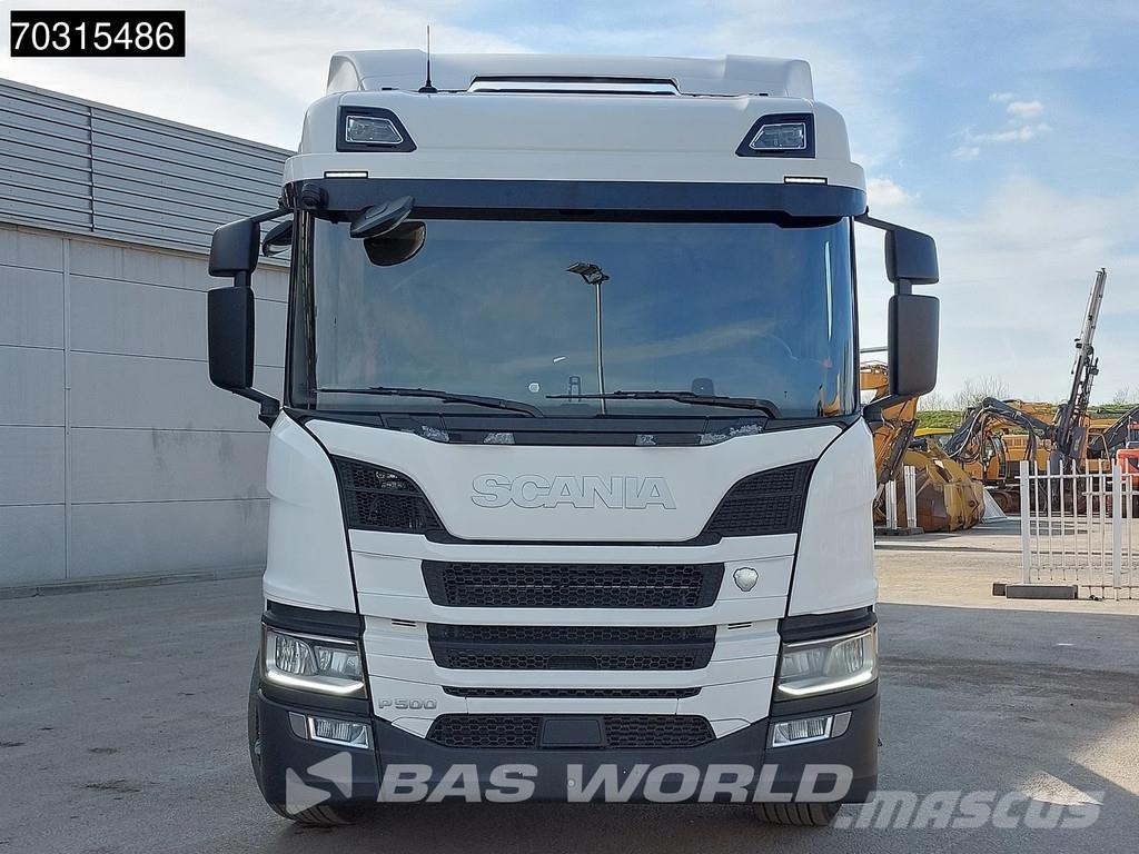 Scania P500 P 6X2 Full Air Zepro 2500kg Ladebordwand Lift شاحنات قابلة للفك