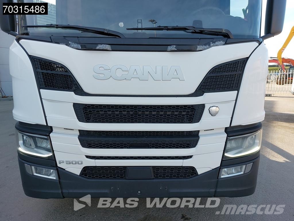 Scania P500 P 6X2 Full Air Zepro 2500kg Ladebordwand Lift شاحنات قابلة للفك