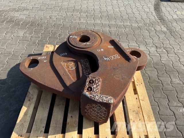 Verachtert replaceable scrap shear jaws Cortadoras