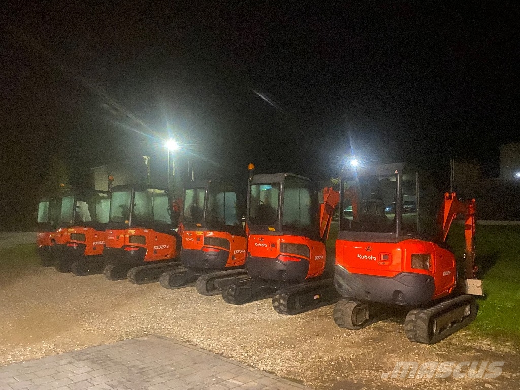 Kubota KX 018-4 Mini kotrók < 7t