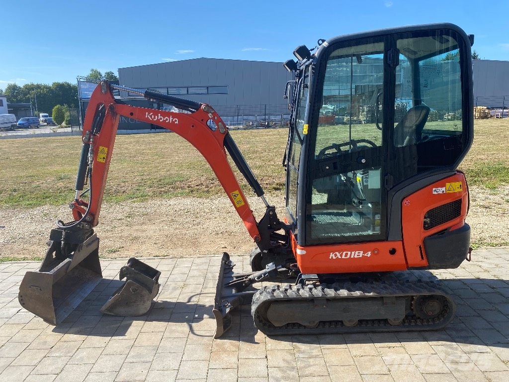 Kubota KX 018-4 Mini kotrók < 7t