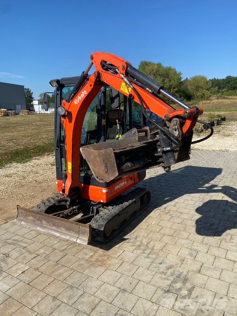Kubota KX 018-4 Mini kotrók < 7t