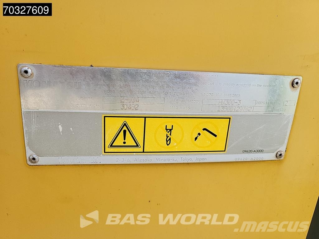 Komatsu HM300-3 Camiones articulados