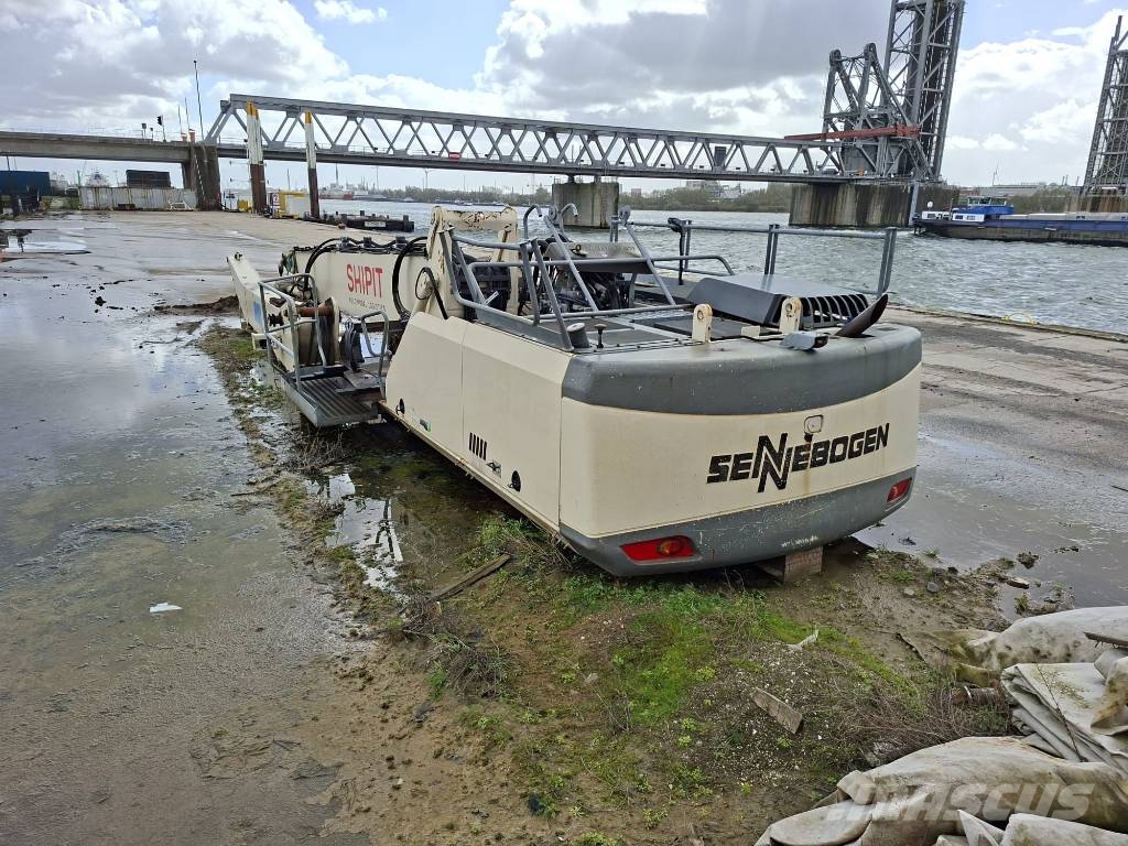 Sennebogen 830E K17 (only upperstructure with damaged cabin) Bagri za prekladanje primarnih/sekundarnih surovin