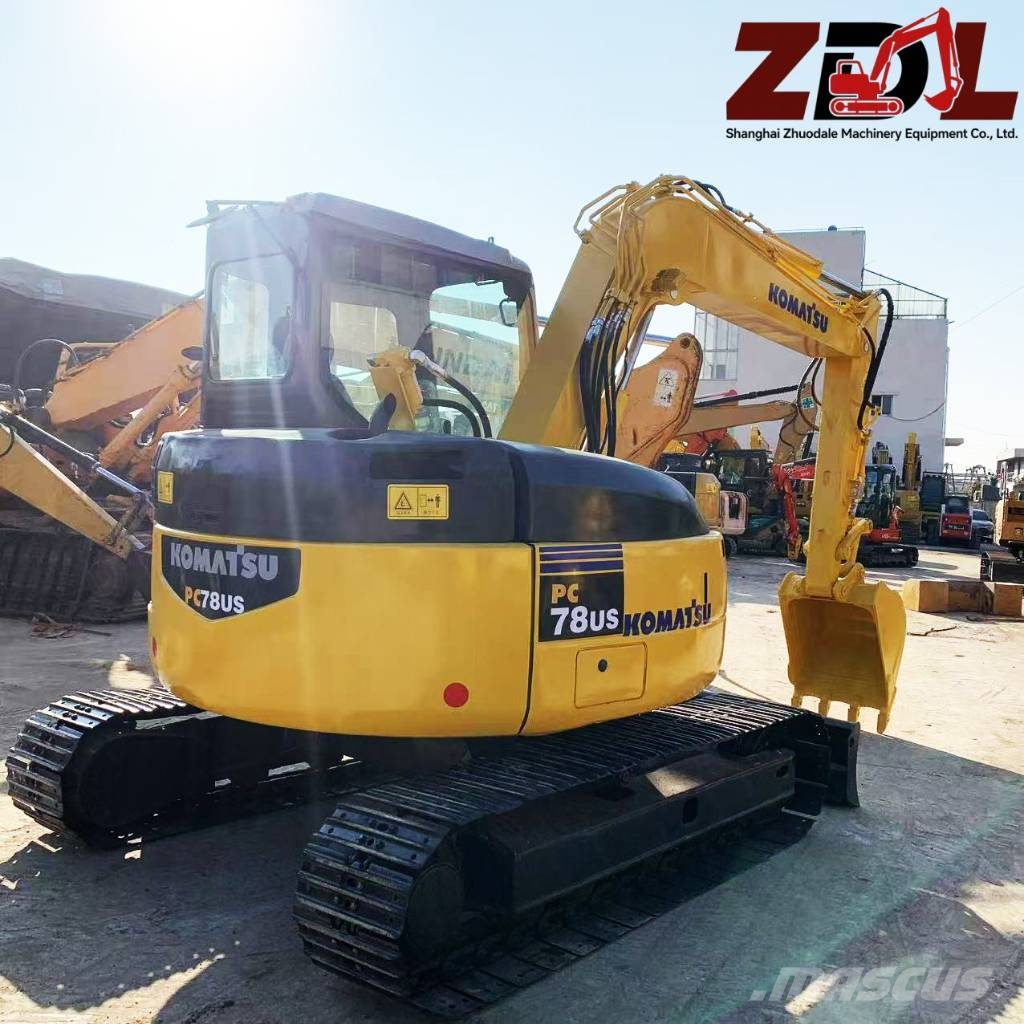 Komatsu PC 78 US حفارات وسط 7 طن - 12 طن
