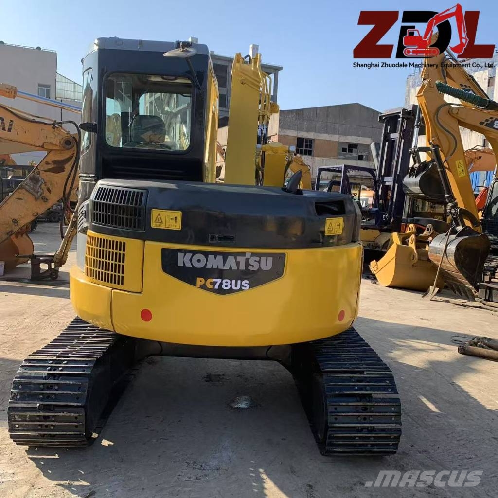 Komatsu PC 78 US حفارات وسط 7 طن - 12 طن