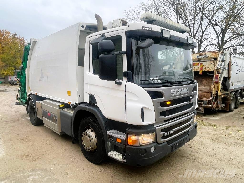 Scania P 310 CNG + NTM 14,2 m3 Kamioni za otpad