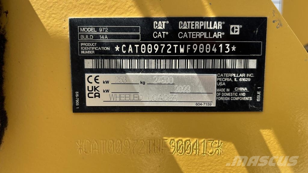 CAT 972-14 Wheel loaders