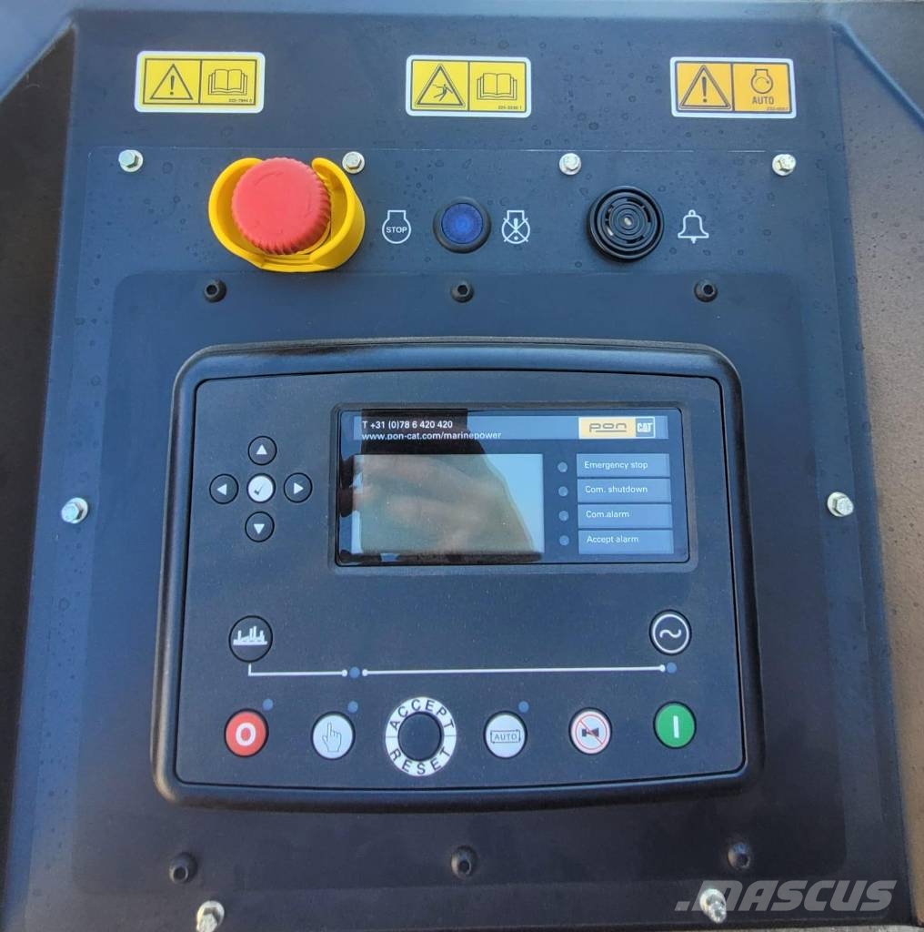 CAT C7.1 Emergency Marine Generator 165Kw x2 디젤 발전기