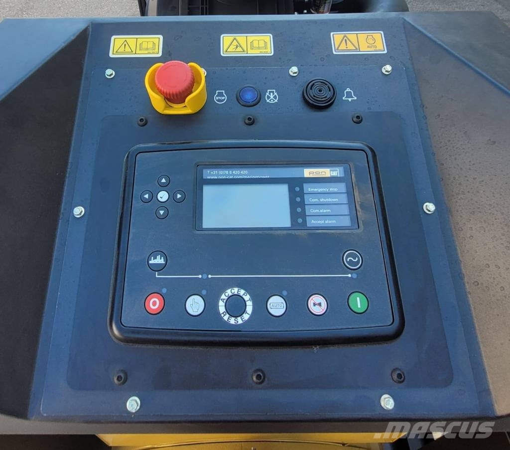 CAT C7.1 Emergency Marine Generator 165Kw x2 디젤 발전기
