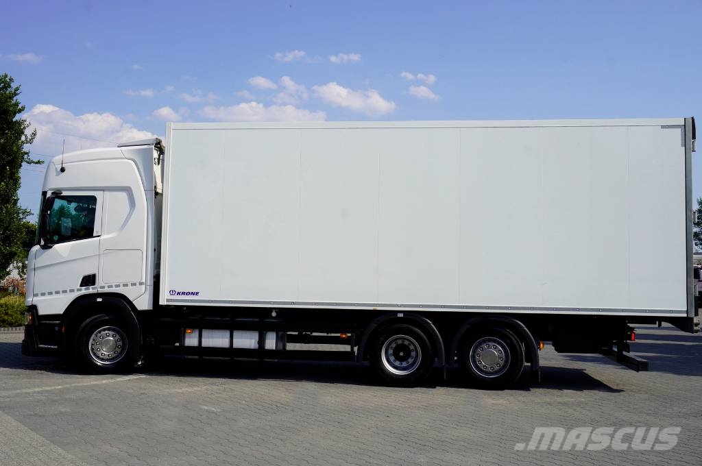 Scania R500 / KRONE 19 EPAL refrigerator / Doppelstock / شاحنات بدرجة حرارة قابلة للضبط