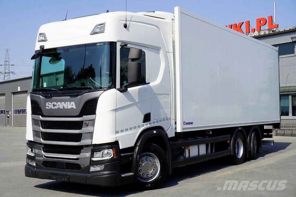 Scania R500 / KRONE 19 EPAL refrigerator / Doppelstock / شاحنات بدرجة حرارة قابلة للضبط