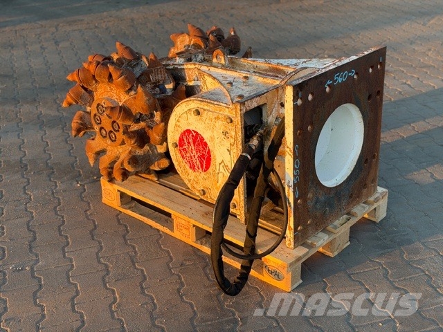 Wimmer Rock milling attachment for 30-ton excavator Marteau hydraulique