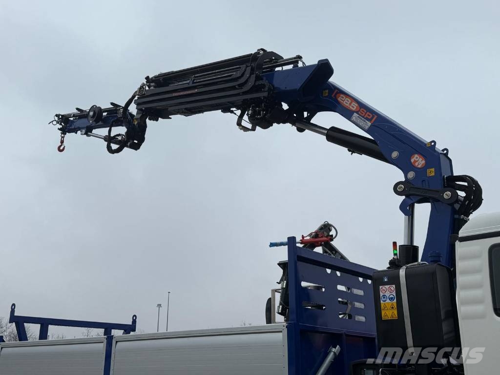 MAN TGS 26.400 allestito con gru PM 28525 SP J614.20 Smagās mašīnas ar celtni