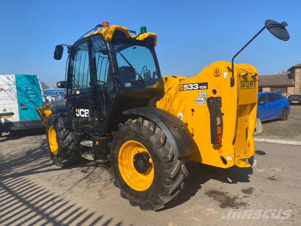 JCB 533-105 Teleskopiskie manipulatori