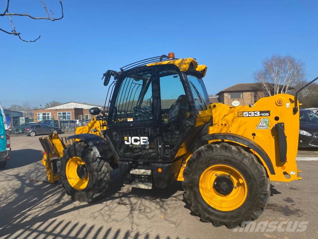 JCB 533-105 Teleskopiskie manipulatori