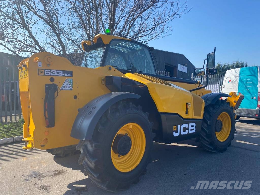 JCB 533-105 Teleskopiskie manipulatori