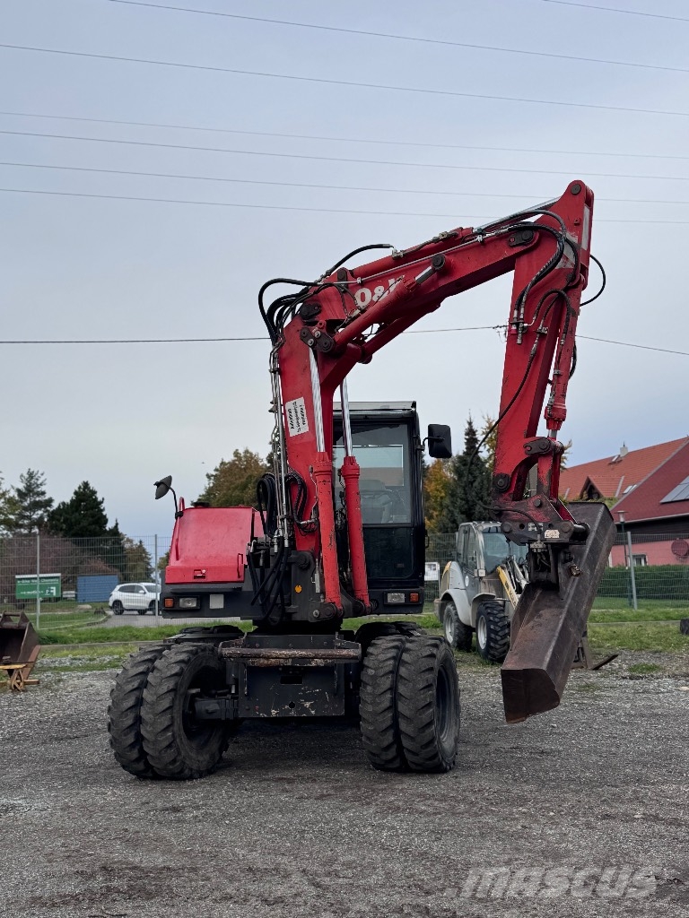 O&K MH 3.5 Mobilbagger Verstellausleger 3 Löffel MS08 Pelle sur pneus