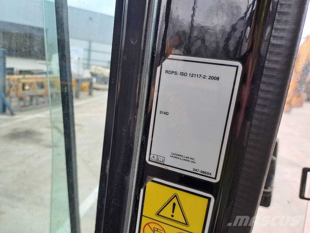 CAT 314DLCR Rupsgraafmachines