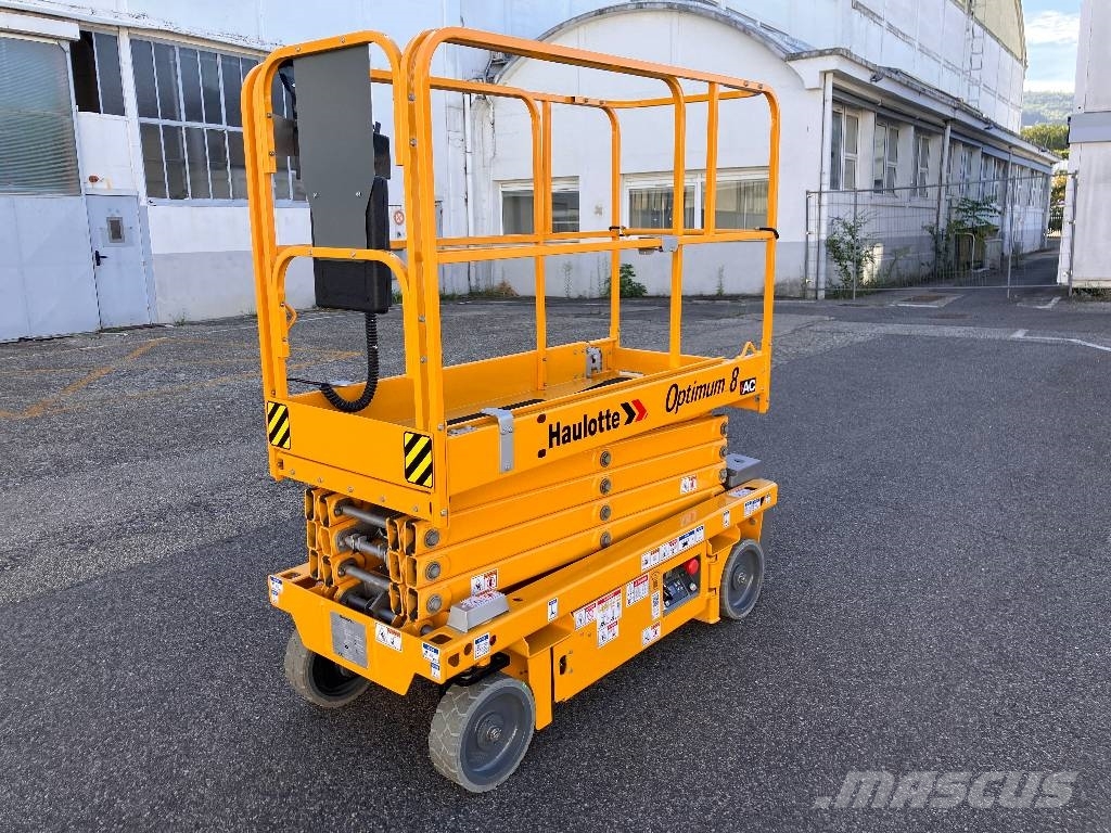 HAULOTTE OPTIMUM8 - NEW BATTERIES NEW WHEELS Scheren-Arbeitsbühnen