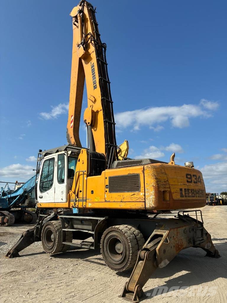 Liebherr 934 Bageri za prenos primarnih/sekundarnih sirovina