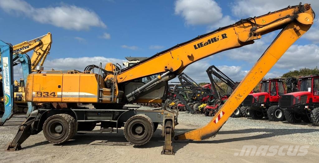 Liebherr 934 Bageri za prenos primarnih/sekundarnih sirovina