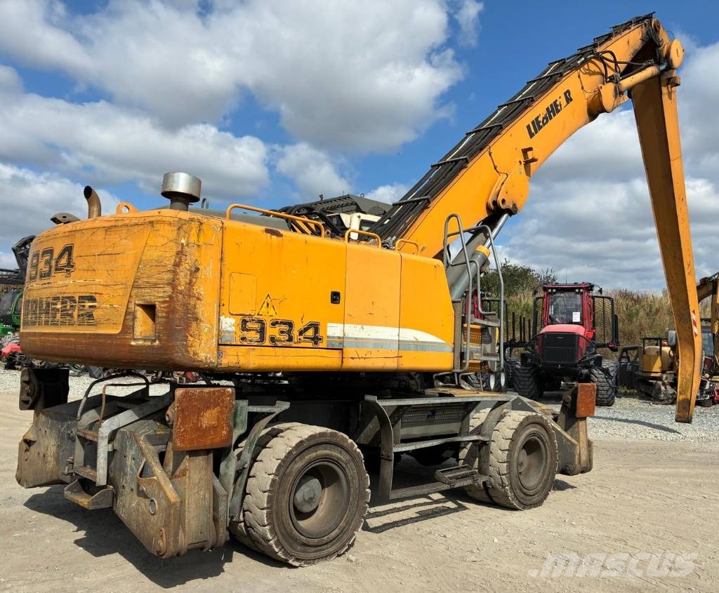 Liebherr 934 Bageri za prenos primarnih/sekundarnih sirovina