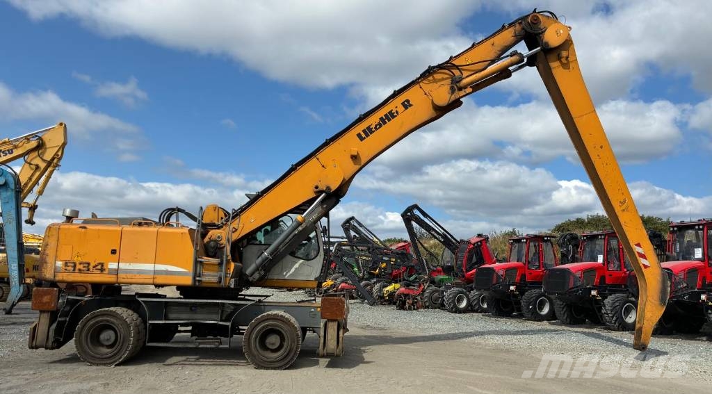 Liebherr 934 Bageri za prenos primarnih/sekundarnih sirovina