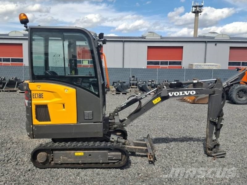 Volvo EC 18 E Mini rýpadlá < 7t