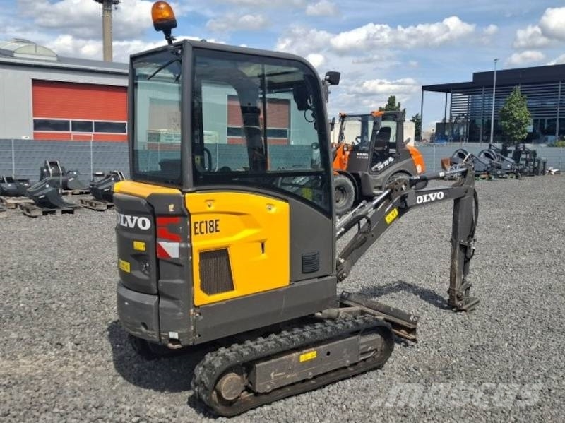 Volvo EC 18 E Mini rýpadlá < 7t