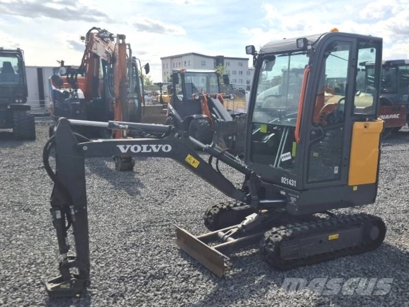 Volvo EC 18 E Mini rýpadlá < 7t