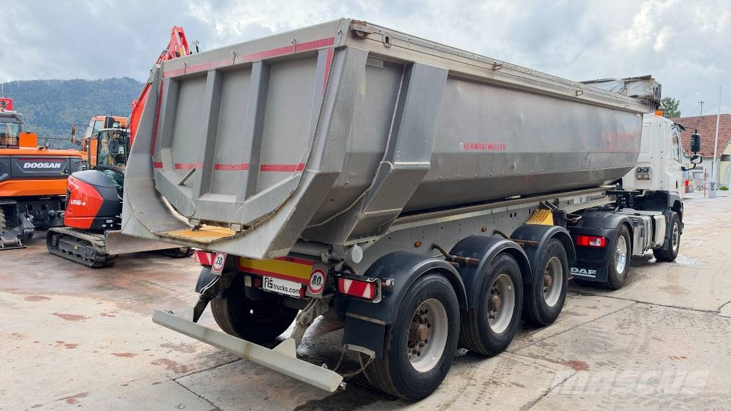 Schwarzmüller SK FULL ALU - 4300kg - 2X LIFT + TARPAULIN Semirimorchi tautliner