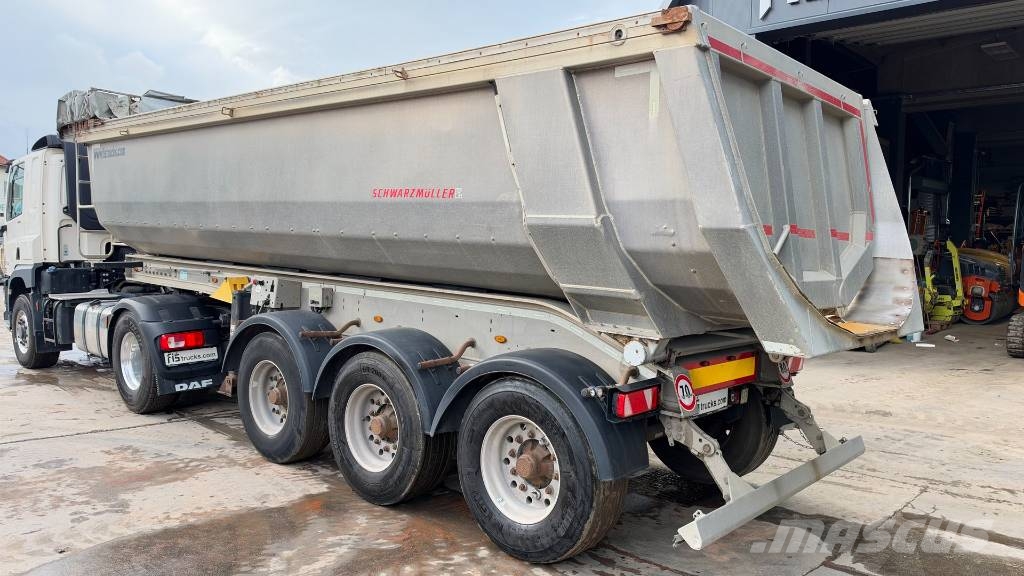 Schwarzmüller SK FULL ALU - 4300kg - 2X LIFT + TARPAULIN Semirimorchi tautliner