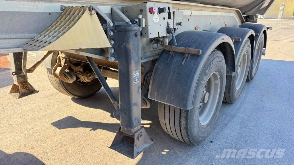 Schwarzmüller SK FULL ALU - 4300kg - 2X LIFT + TARPAULIN Брезентови полуремаркета