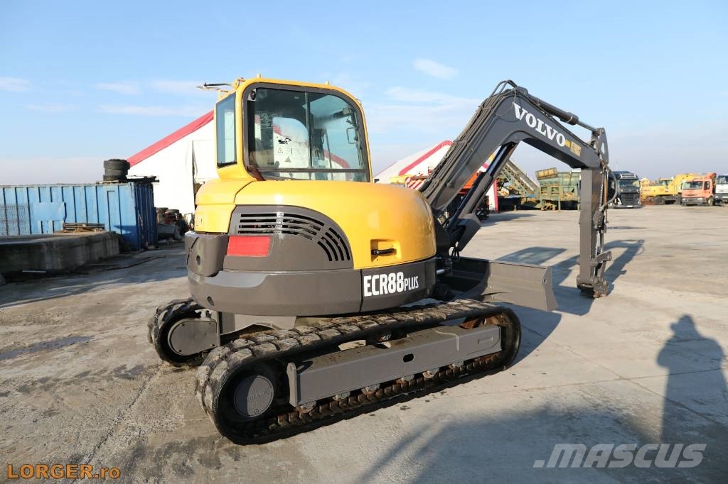 Volvo ECR 88 PLUS Midi rýpadlá 7 t - 12 t