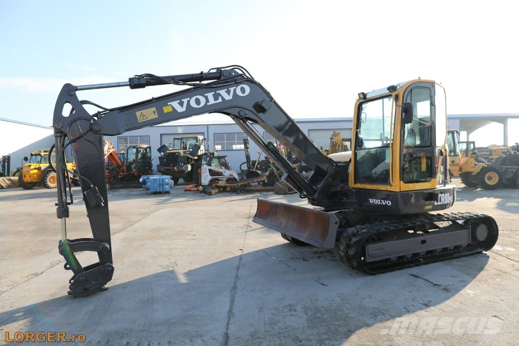 Volvo ECR 88 PLUS Midi rýpadlá 7 t - 12 t