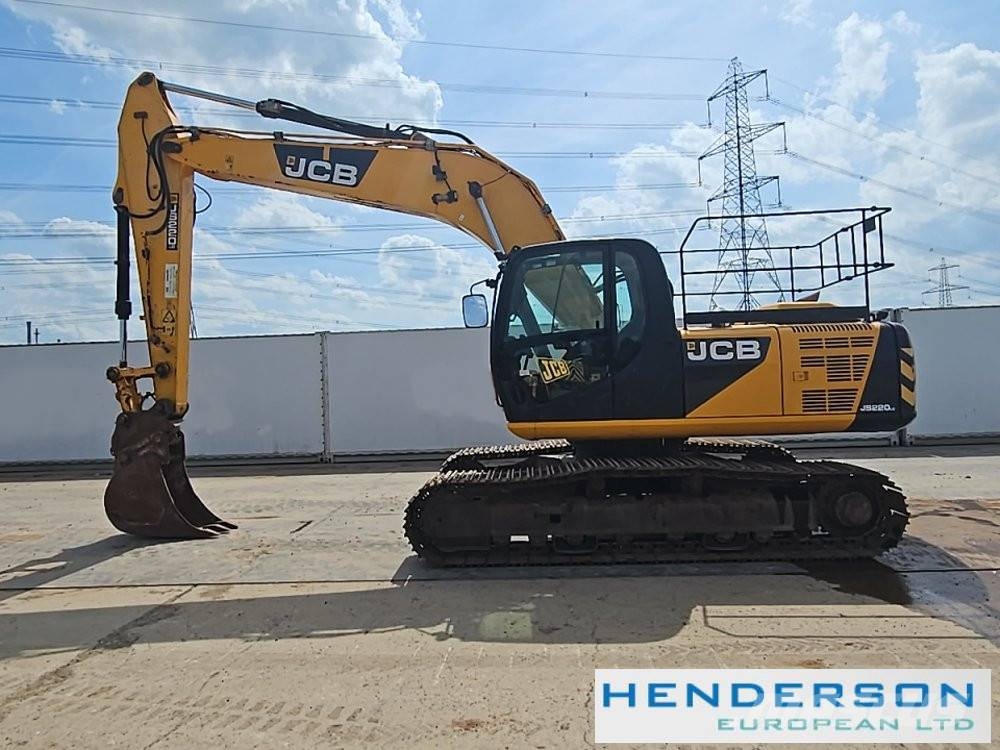JCB JS 220 LC حفارات زحافة