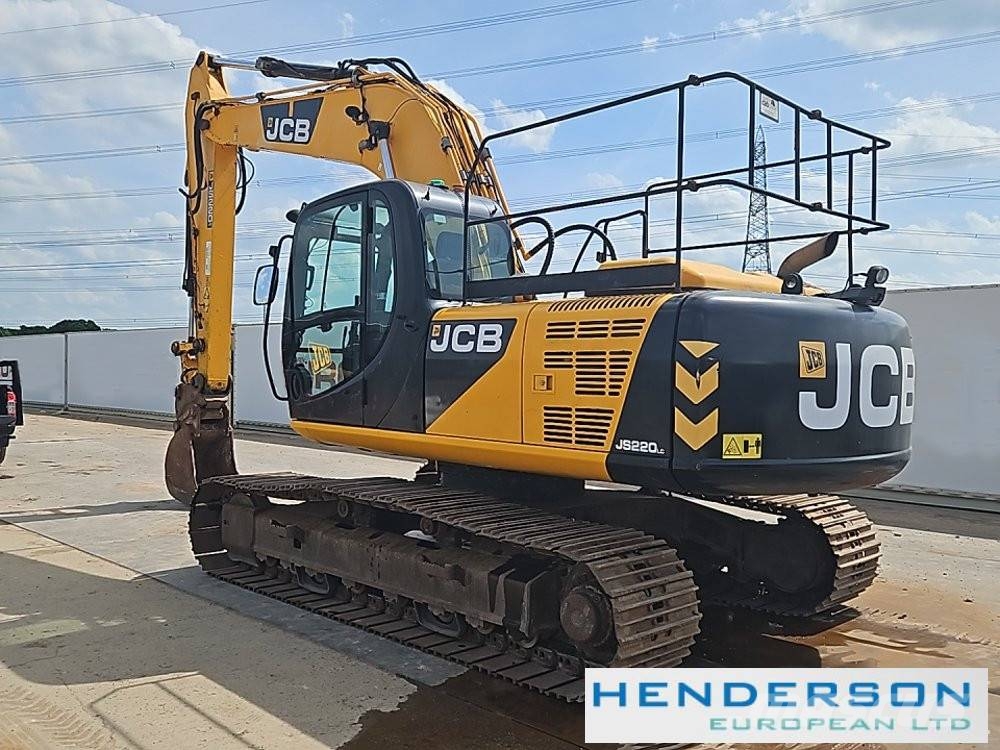 JCB JS 220 LC حفارات زحافة