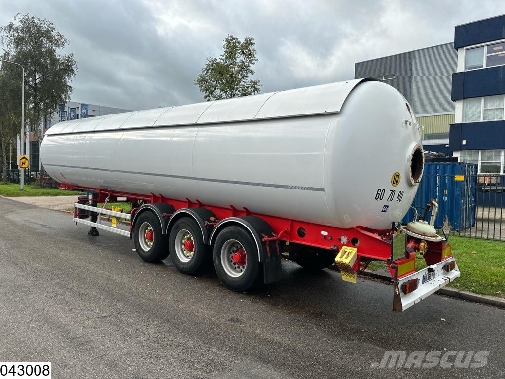 Robine Gas 51056L Liter, LPG GPL gas tank, Gaz, 1 Compart Semi remorque citerne