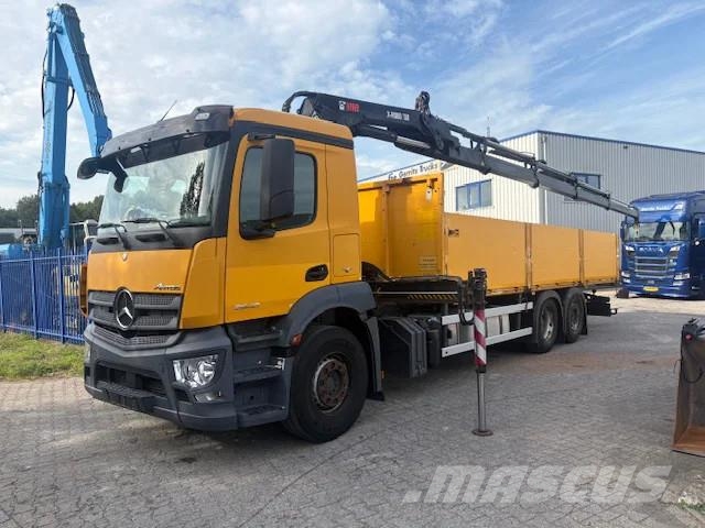 Mercedes-Benz Antos 2540 Kraanwagen Hiab 158E-4 All-Terrain-Krane