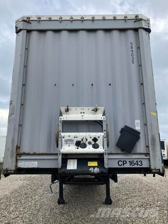 Krone Trailer Curtainsider Sliding Roof Straight Curtainsiderauflieger