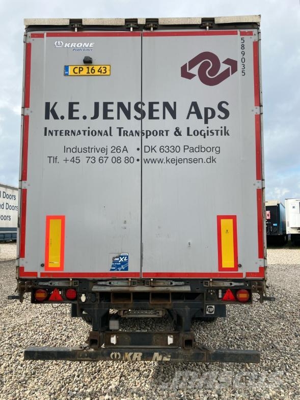 Krone Trailer Curtainsider Sliding Roof Straight Curtainsiderauflieger