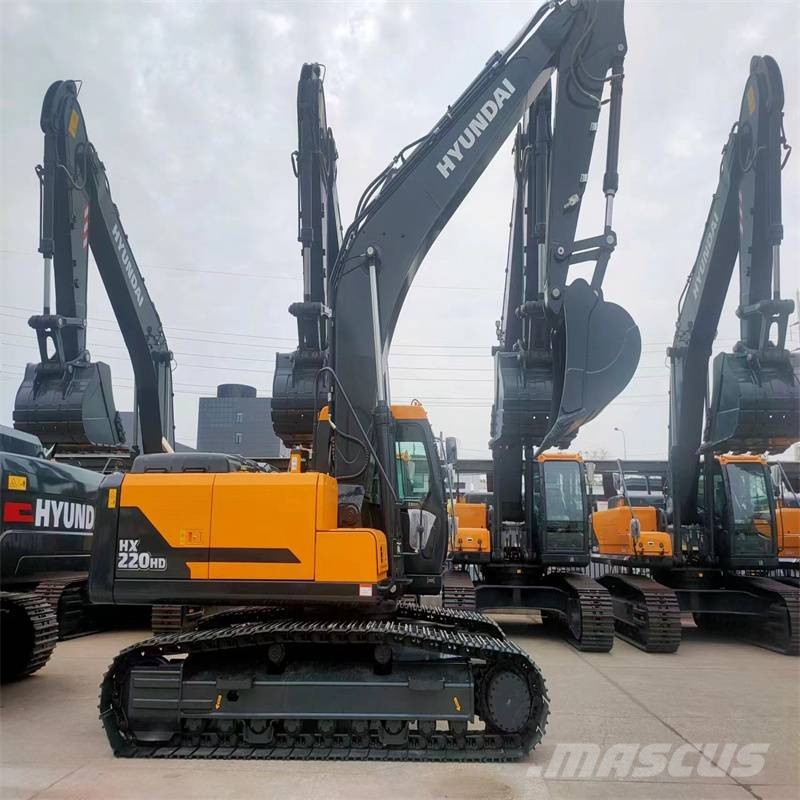 Hyundai HX 220 HD Bageri guseničari
