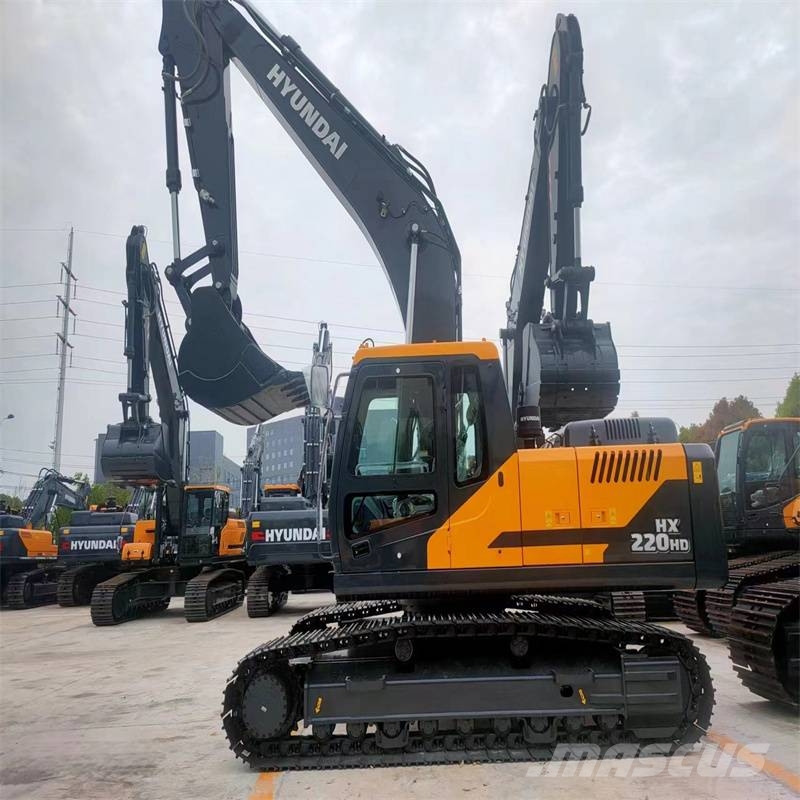 Hyundai HX 220 HD Bageri guseničari