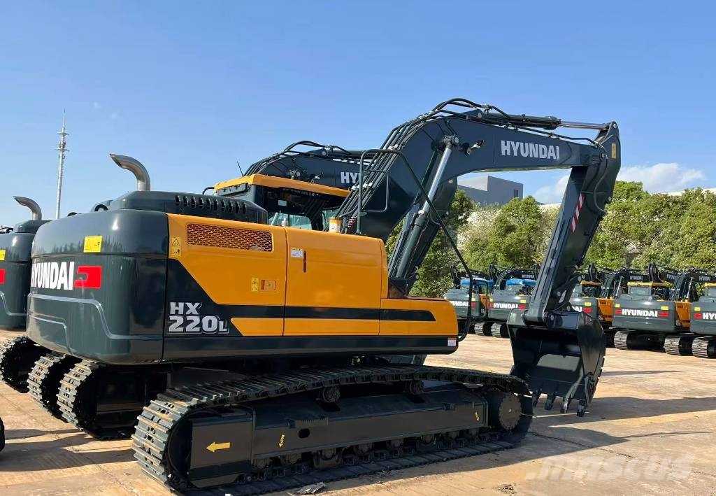 Hyundai HX 220 HD Bageri guseničari