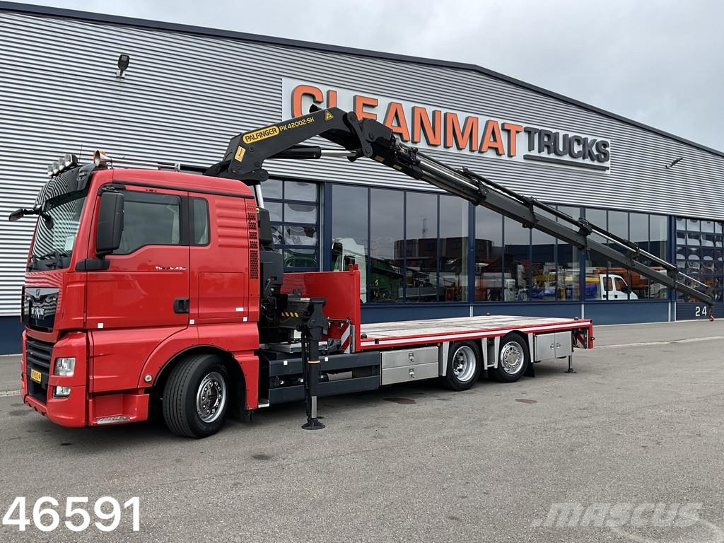 MAN TGX 26.420 Palfinger 42 Tonmeter laadkraan Univerzálne terénne žeriavy