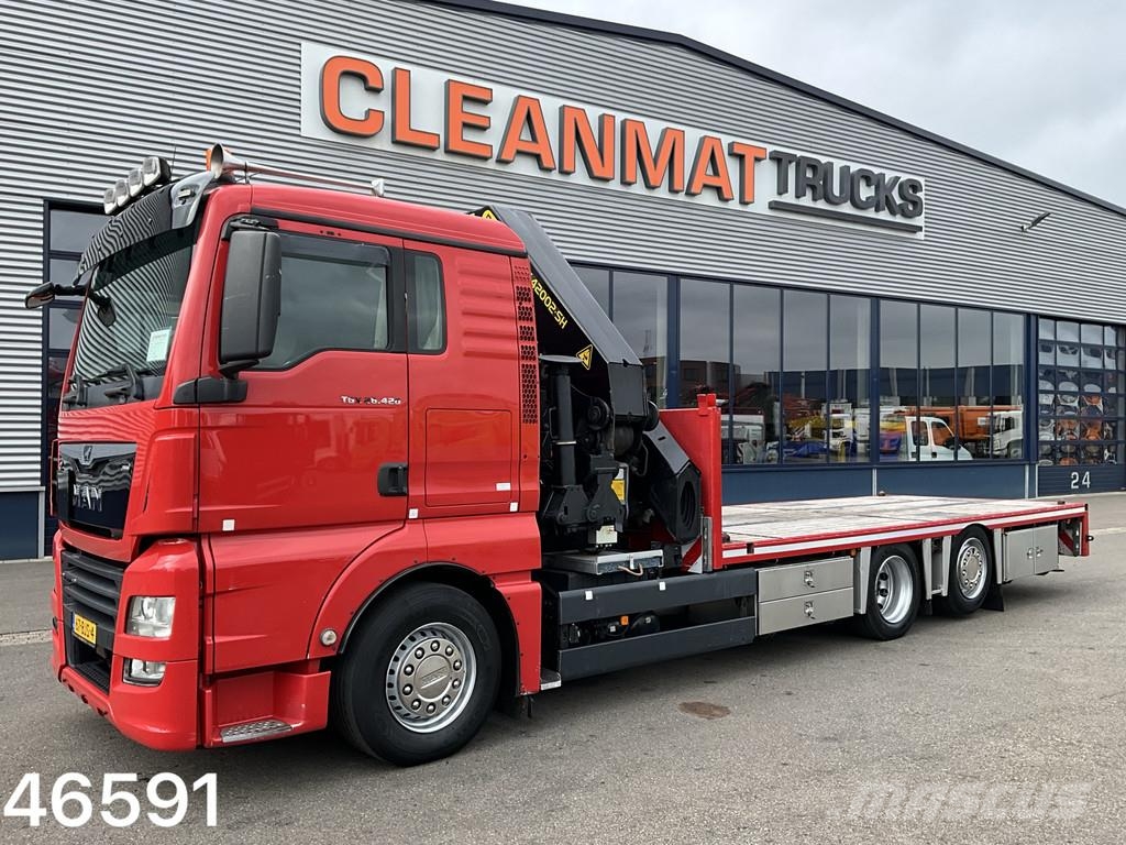 MAN TGX 26.420 Palfinger 42 Tonmeter laadkraan Kranen voor alle terreinen